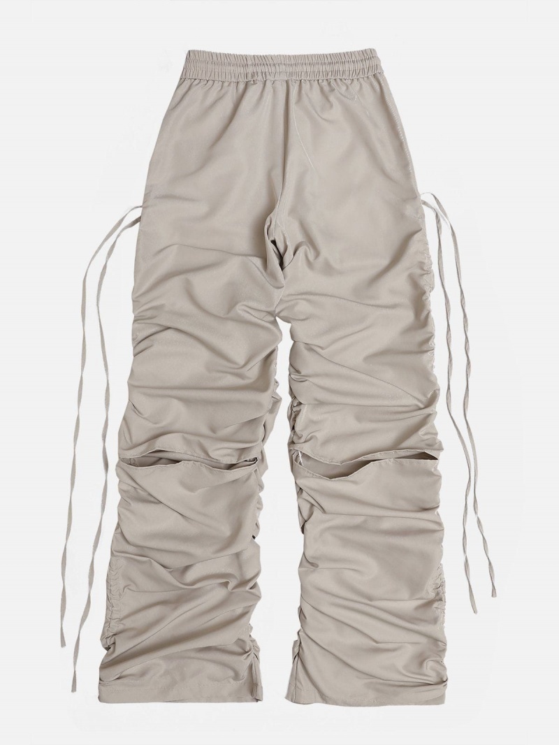 Blanche  Pantalon Cargo Aelfric Eden Drawstring Wrinkled Distressed - AGV-0470374